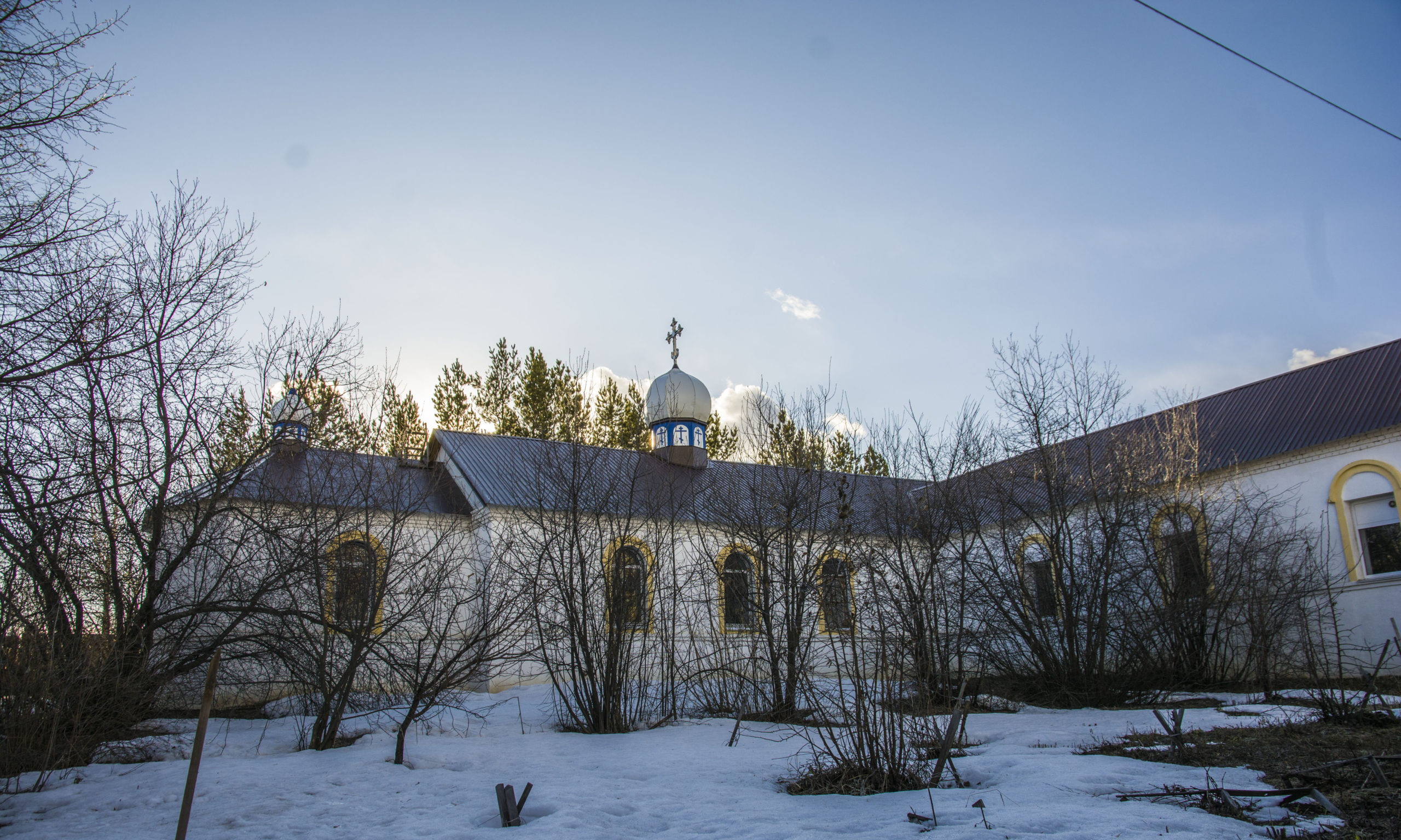 Храмы Покрово-Эннатского монастыря и Свято-Троицкого скита